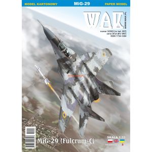 MiG-29 Fulcrum-C in ukrainischer Farbgebung
