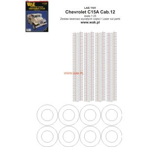 Lasercutsatz Reifenprofile für Chevrolet C15A/Cab.12