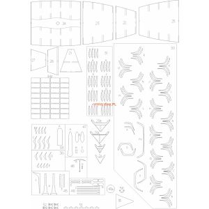 Lasercutsatz für Gokstadskipet