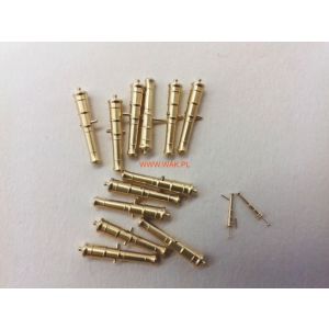 Geschützrohre für HMS Badger aus Metall