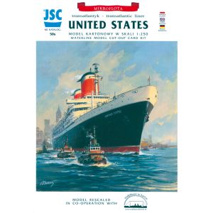 US Passagierschiff United States 1:250