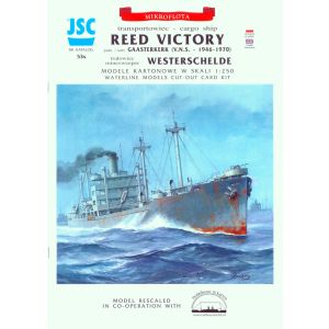 Victory Ship SS Reed Victory & BYMS Hr.Ms. Westerschelde 1:250