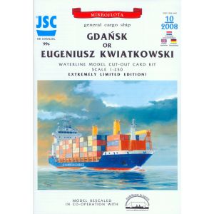 Polnischer Frachter Eugeniusz Kwiatkowski 1:250