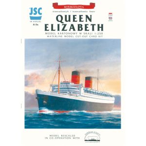 Britisches Passagierschiff RMS Queen Elizabeth 1:250