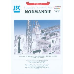 Lasercutsatz für SS Normandie 1:250