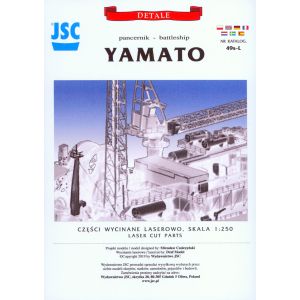 Lasercutsatz für Yamato 1:250