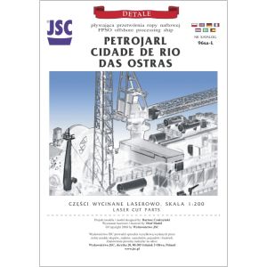 Lasercutsatz für Petrojarl Cidade de Rio das Ostras