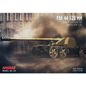 Deutsche Panzerabwehrkanone PAK 44 128 MM