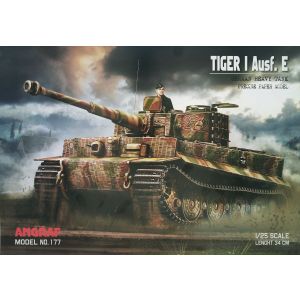 Schwerer deutscher Panzer Tiger I Ausf. E