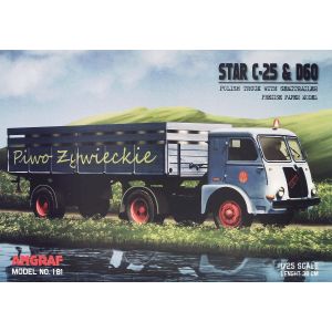 Polnischer LKW Star C-25 & D60 Auflieger von Piwo Żywieckie