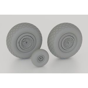 Räder 3D Druck für B-17G 