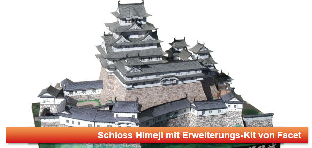 Japanisches Schloss Himeji & Erweiterungs-Kit